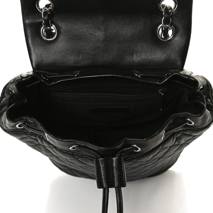 Chanel Calfskin Quilted Small Urban Spirit Backpack Black 4 of 14