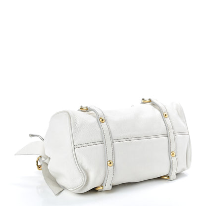 Miu Miu Vitello Bow Bag White 4 of 16