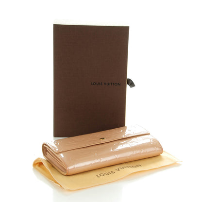 Louis Vuitton Vernis Sarah Wallet Rose Florentin 5 of 8