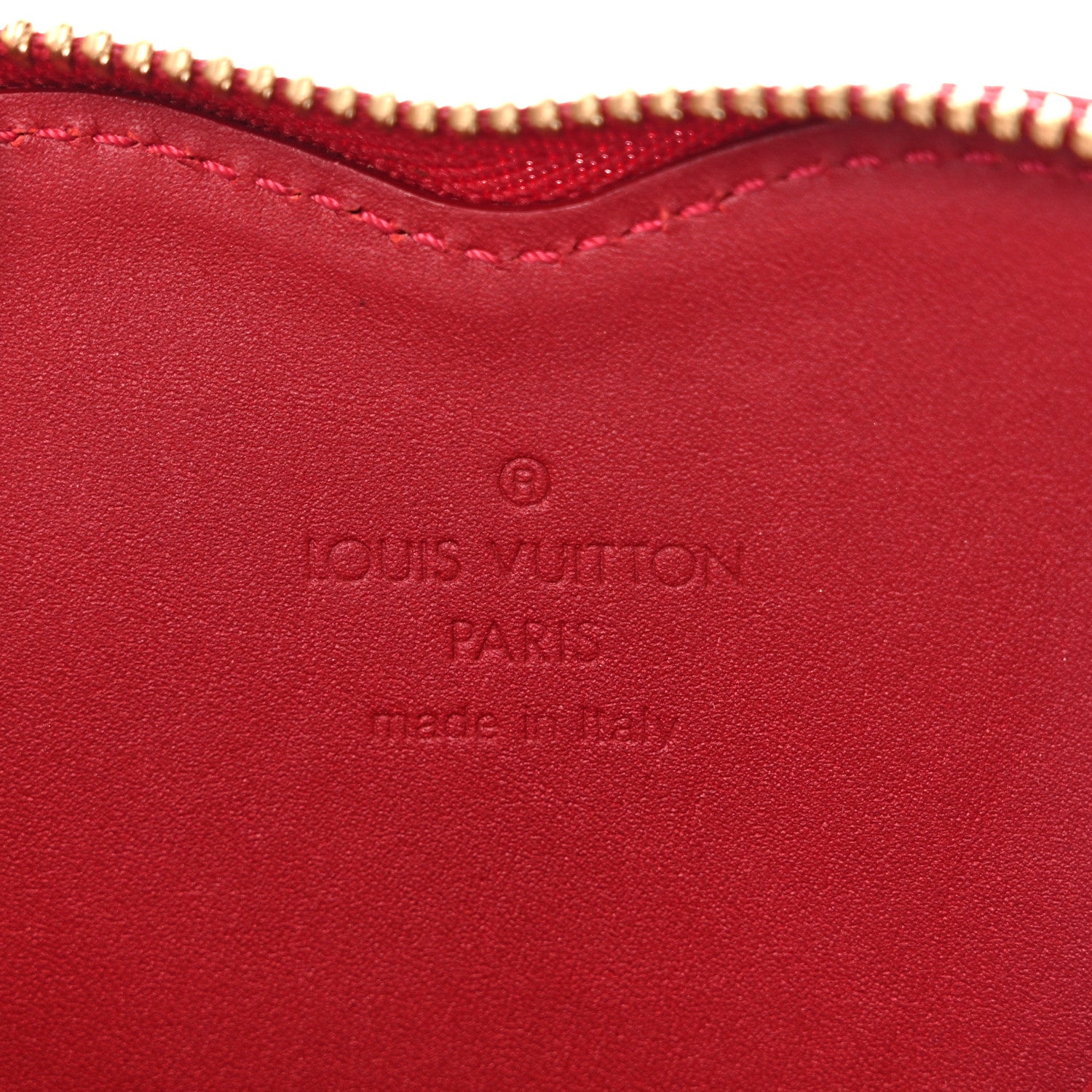 Louis Vuitton Vernis Coeur Heart Coin Purse Pomme D'Amour 6 of 7