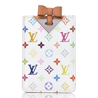 Louis Vuitton Monogram Multicolor Mirror and Case Pouch White 1 of 7