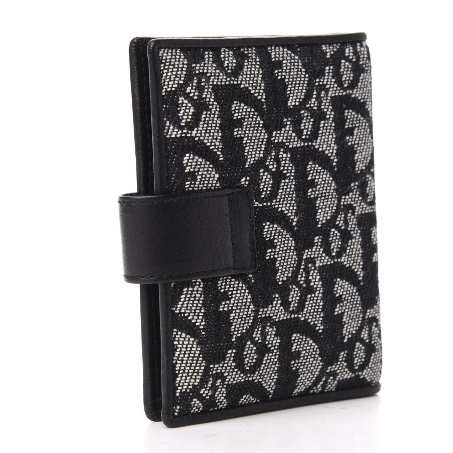 Monogram Compact Wallet Black