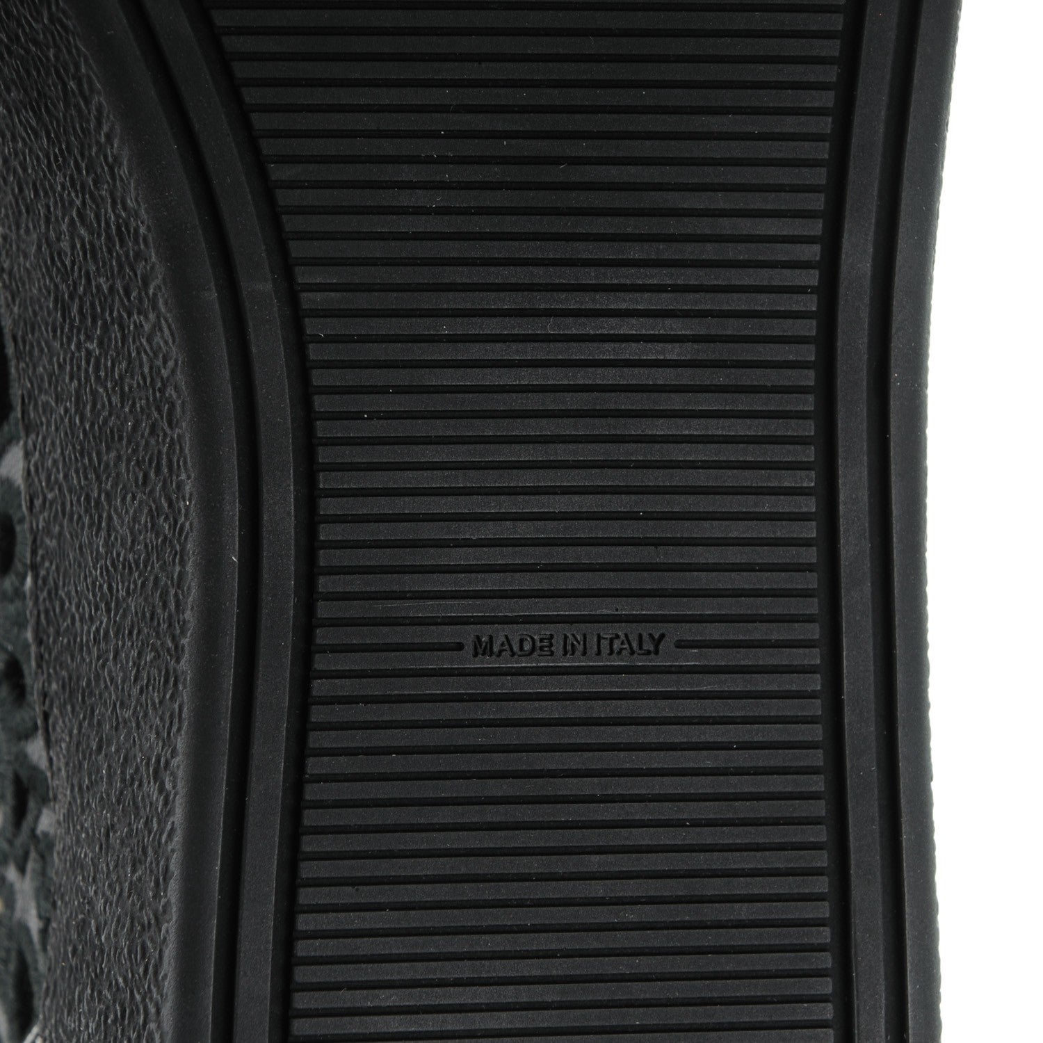 Chanel Patent Grained Goatskin Hollow Out Flower Sneakers 38.5 Black 7 of 9