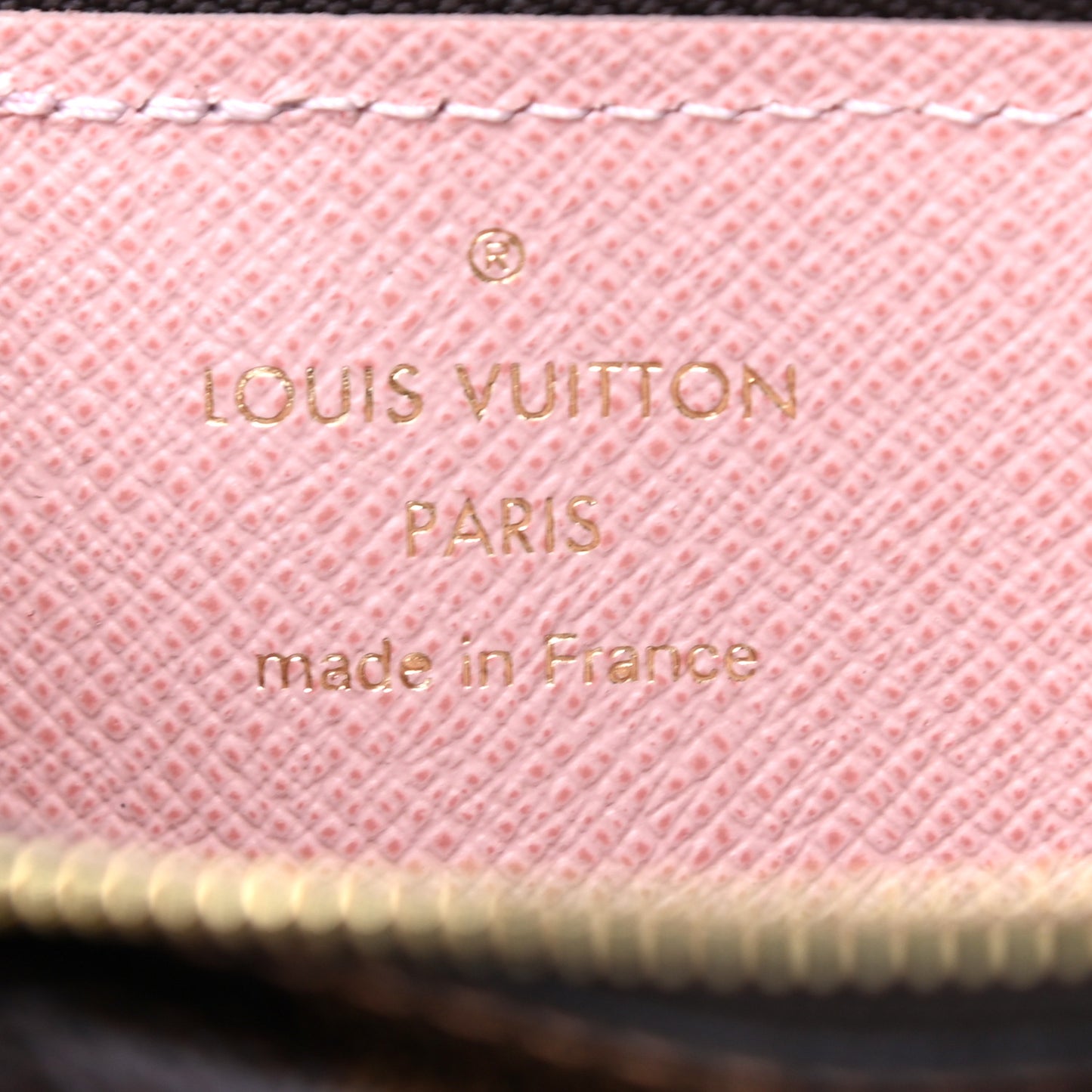 Damier Ebene Recto Verso Card Holder Rose Ballerine
