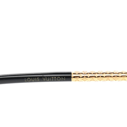Louis Vuitton Vertigo Sunglasses Z0894E Black 5 of 9