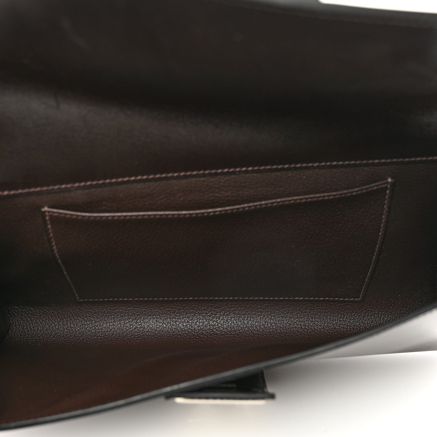Hermes Box Medor 29 Clutch Chocolate 5 of 7