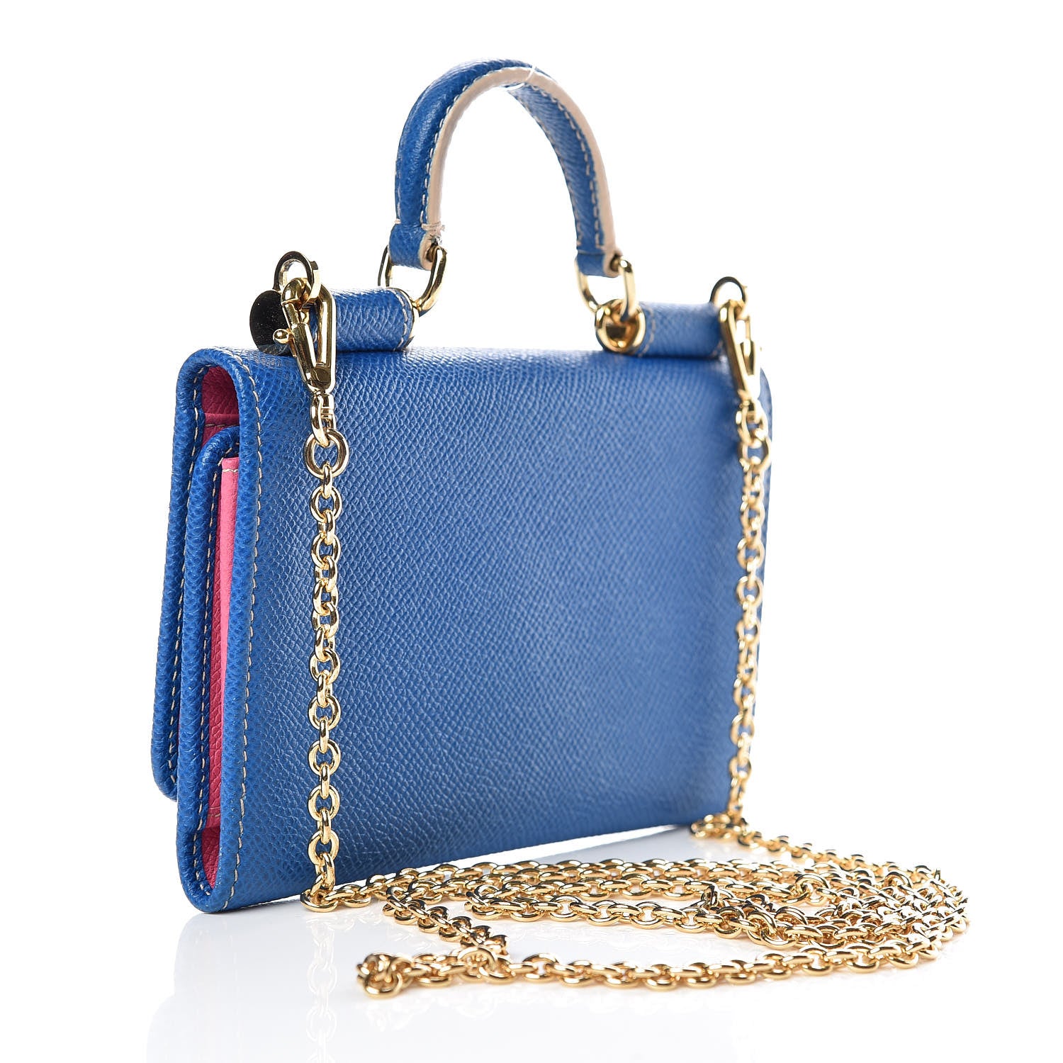 Dolce & Gabbana Dauphine Mini Von Bag Blue 4 of 10