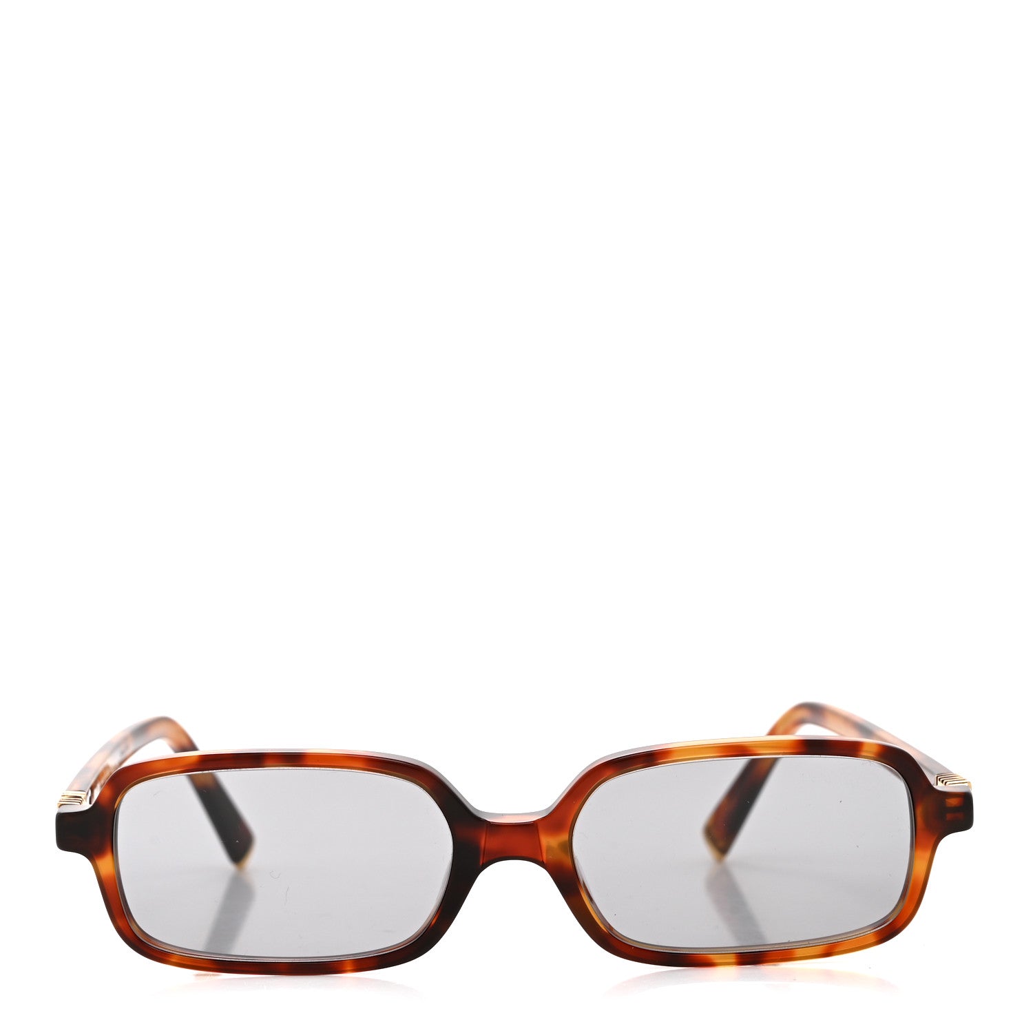 Miu Miu Acetate Rectangle Regard Sunglasses SMU11Z-F Camel Beige 2 of 7