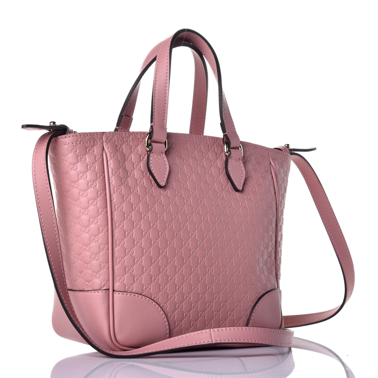 Microguccissima Small Bree Tote Soft Pink