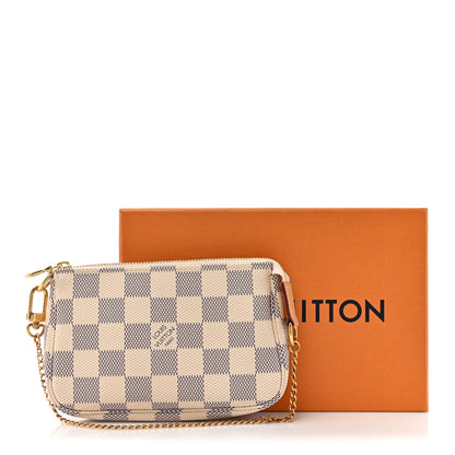 Louis Vuitton Damier Azur Mini Pochette Accessories 11 of 11
