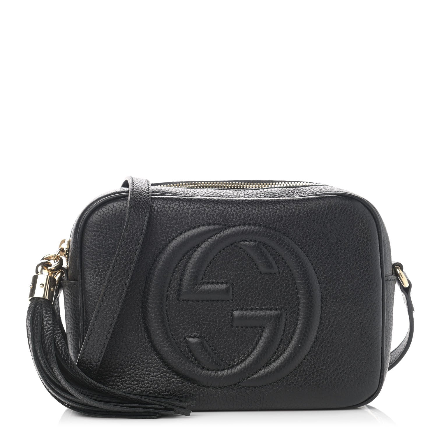Gucci Pebbled Calfskin Small Soho Disco Bag Black 1 of 11