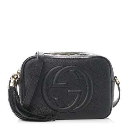 Gucci Pebbled Calfskin Small Soho Disco Bag Black 1 of 11