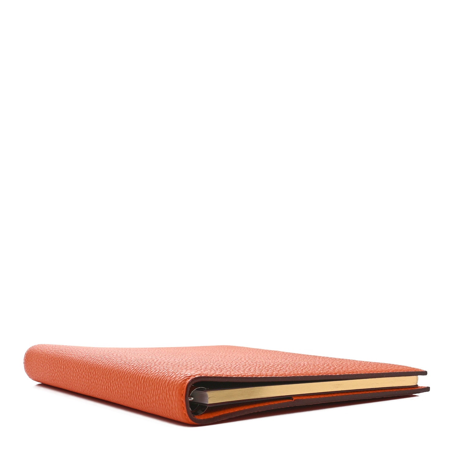 Hermes Togo Globe Trotter Agenda Cover GM Orange 4 of 8