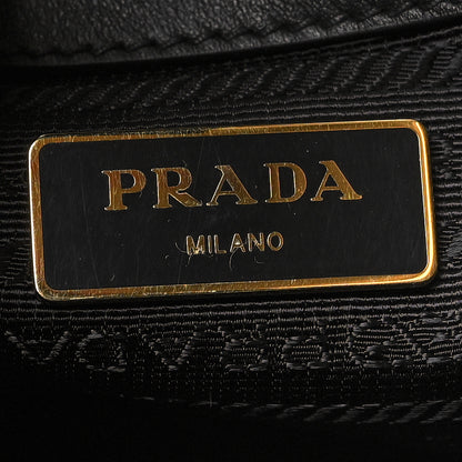 Prada Saffiano Soft Calfskin Tote Black 6 of 9