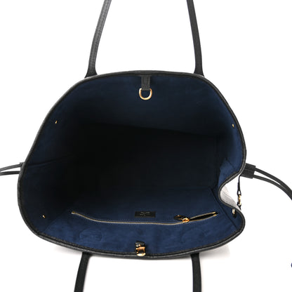 Louis Vuitton Empreinte Monogram Giant Neverfull MM Black 6 of 10