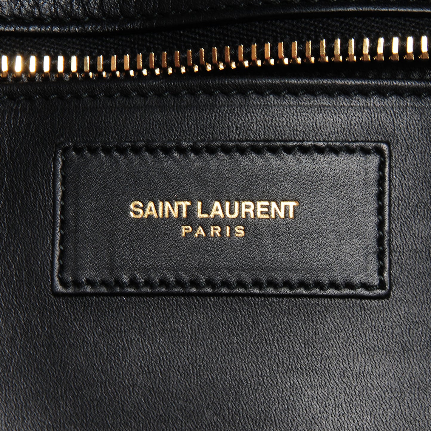 Calfskin Small Classic Y Cabas Black