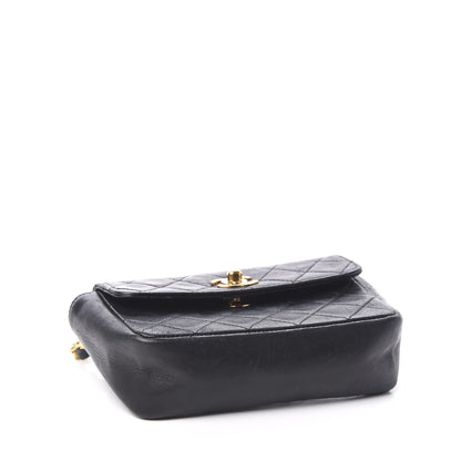 Chanel Lambskin Quilted Extra Mini Flap Black 3 of 11