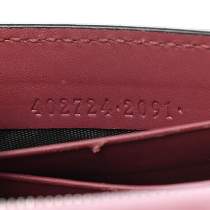 Gucci GG Supreme Monogram Blooms Chain Wallet Beige Multicolor Dry Rose 10 of 10