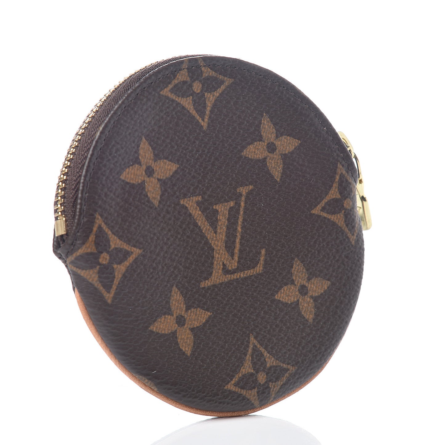 Monogram Round Coin Purse