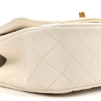 Chanel Caviar Quilted Mini Top Handle Rectangular Flap White 10 of 12