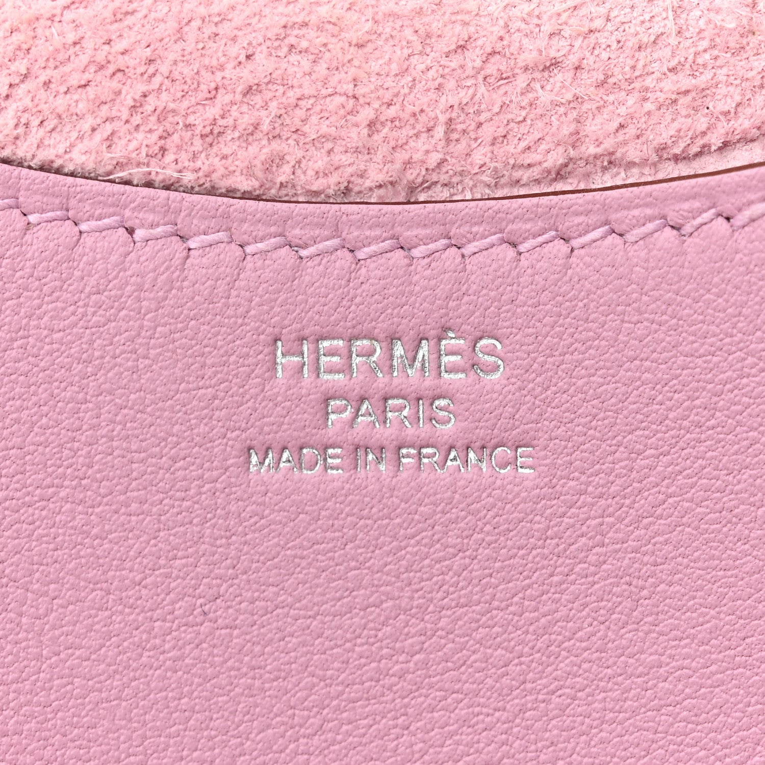 Hermes Taurillon Clemence Swift In-The-Loop 18 Bag Mauve Sylvestre 6 of 12