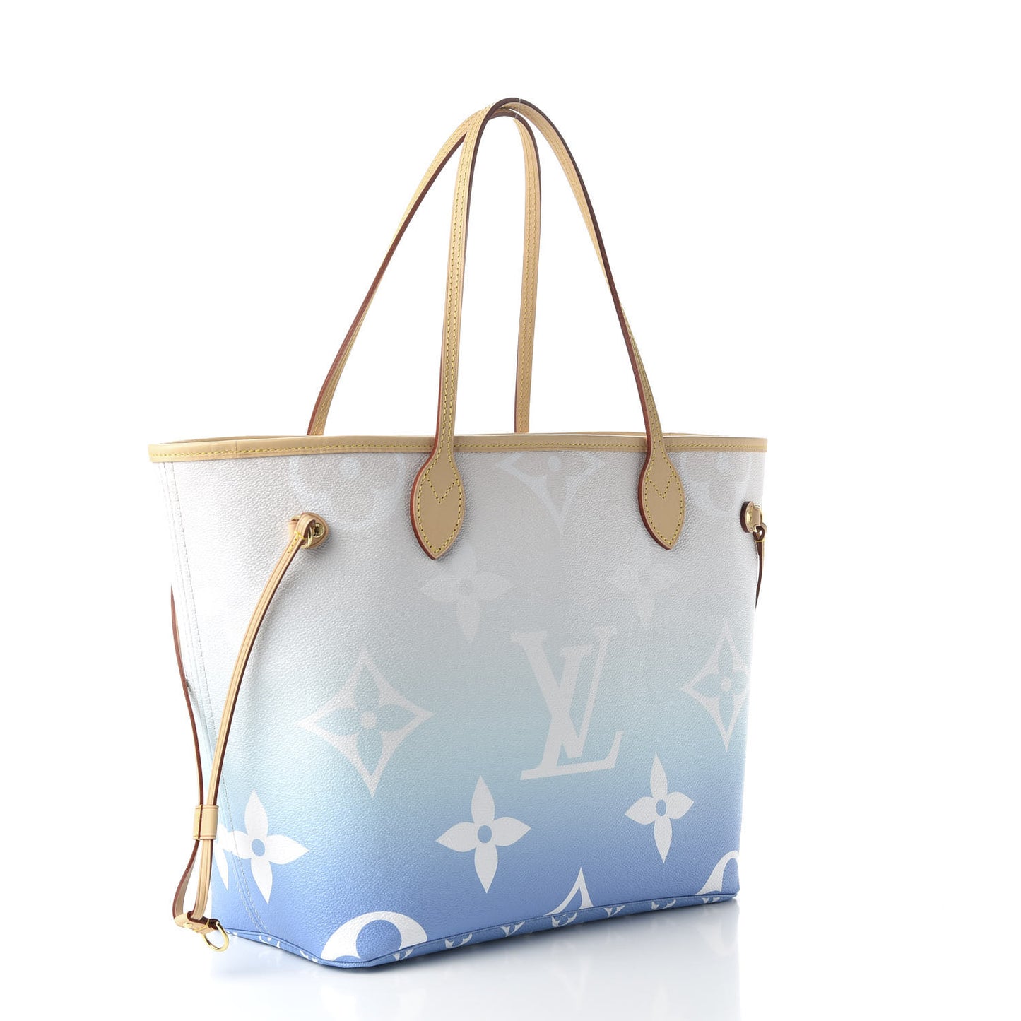 Monogram Giant By The Pool Neverfull MM Blue