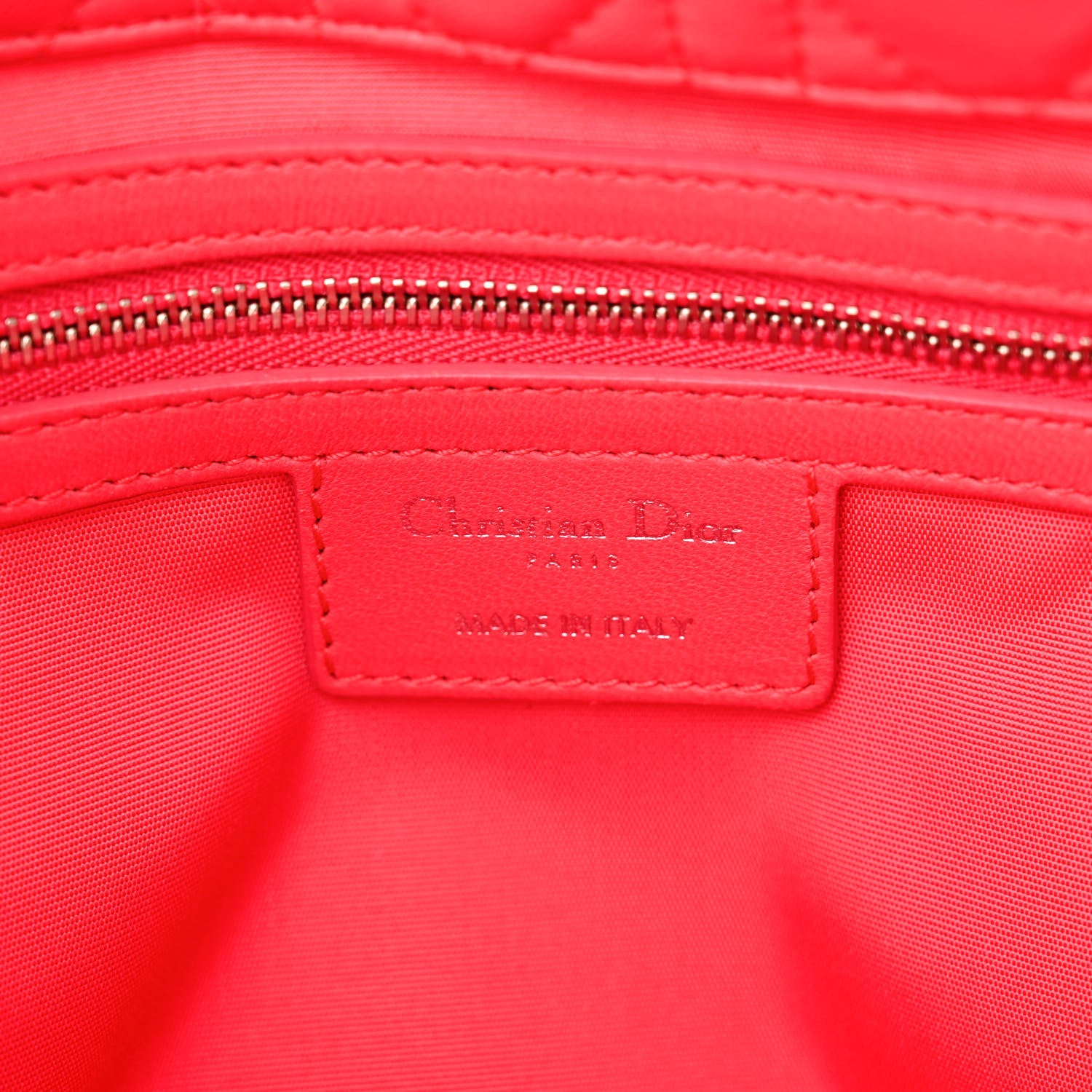 Christian Dior Lambskin Cannage Small Dior Soft Shopping Tote Pink 6 of 12