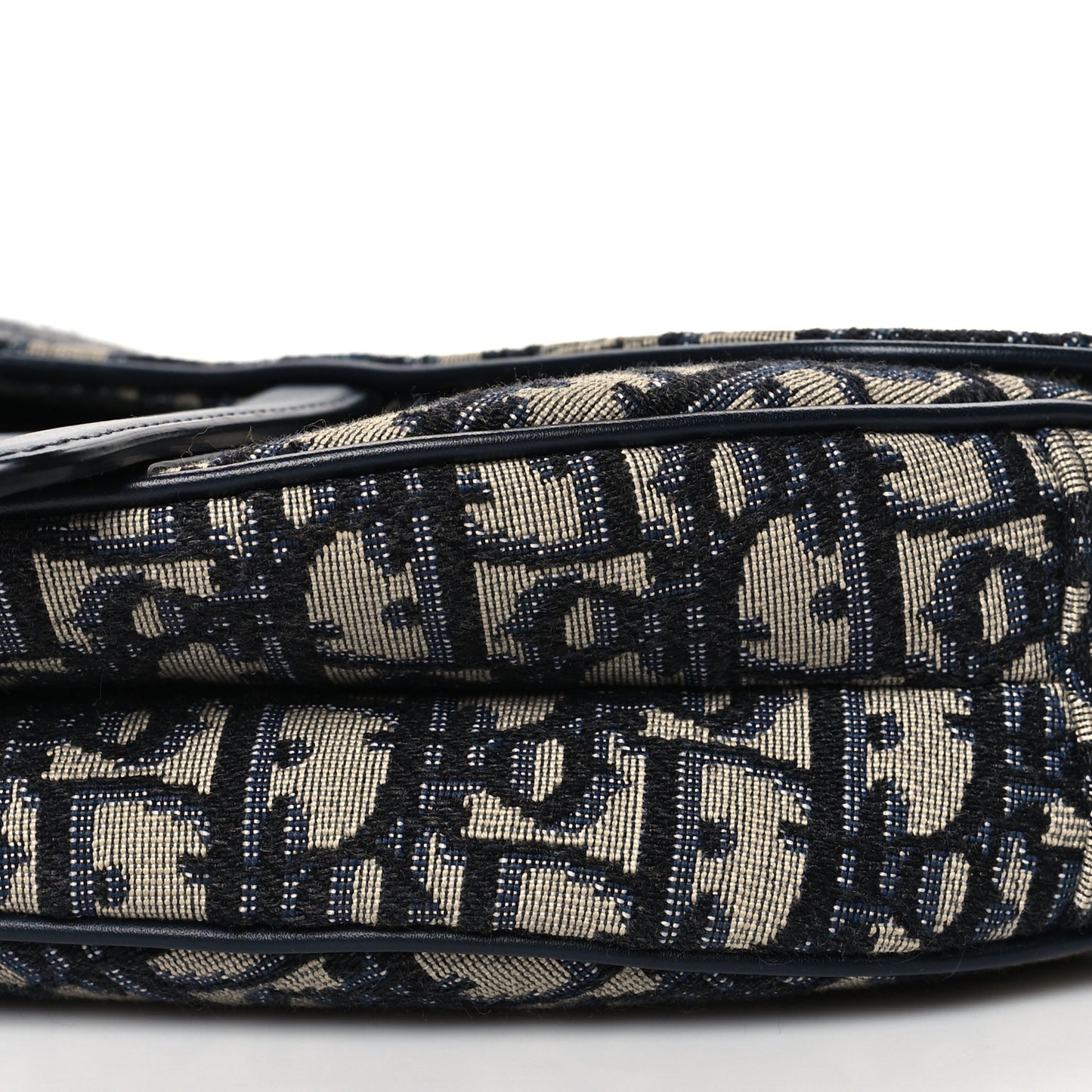 Oblique Saddle Bag Blue