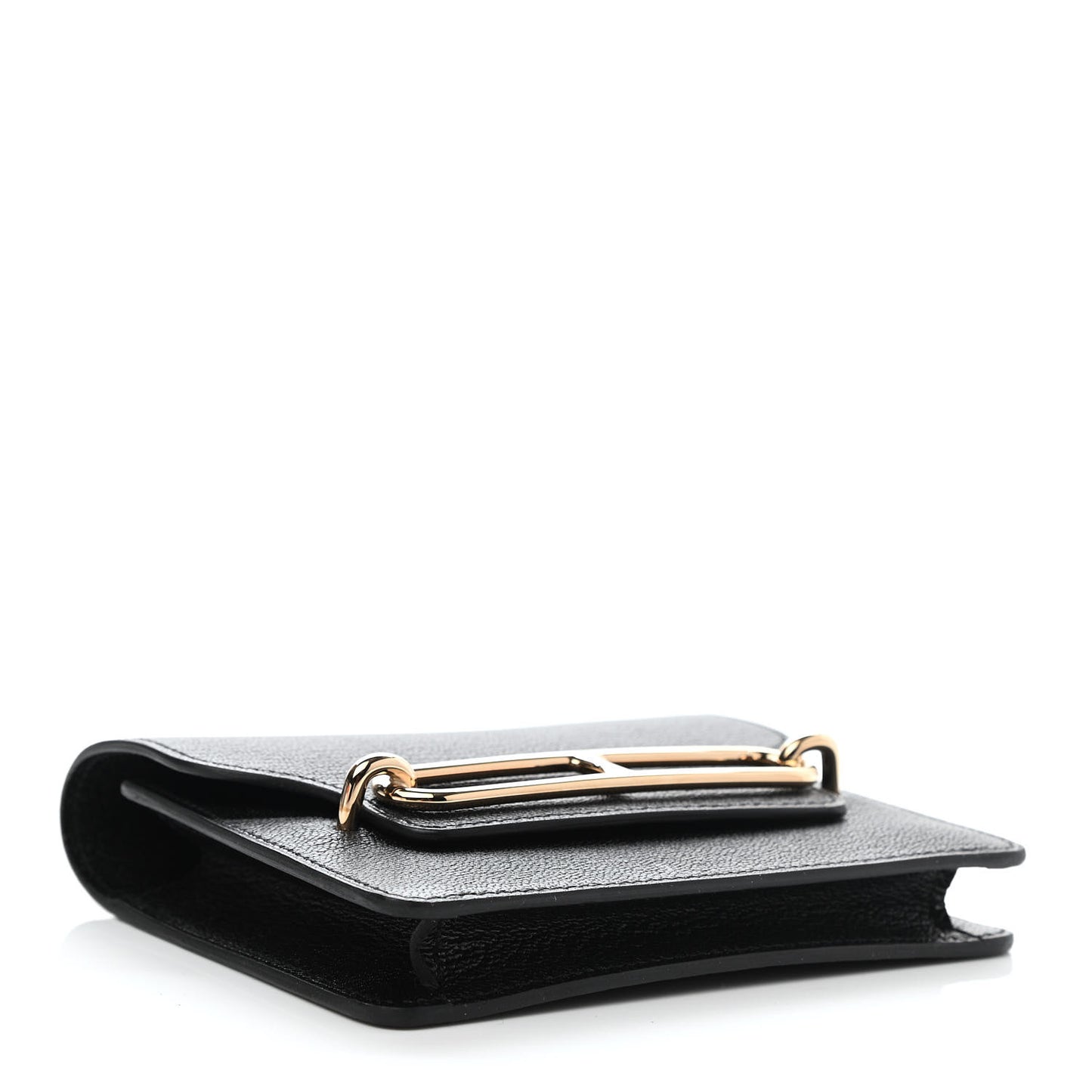 Chevre Mysore Roulis Slim Wallet Black