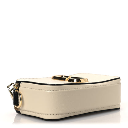 Marc Jacobs Saffiano Small Snapshot Camera Bag Cloud White Multicolor 4 of 12