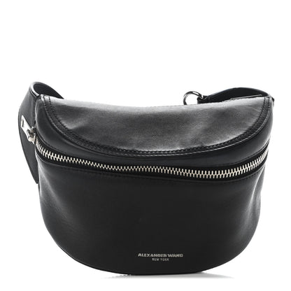 Alexander Wang Calfskin Chain Belt Bag Black 1 of 9