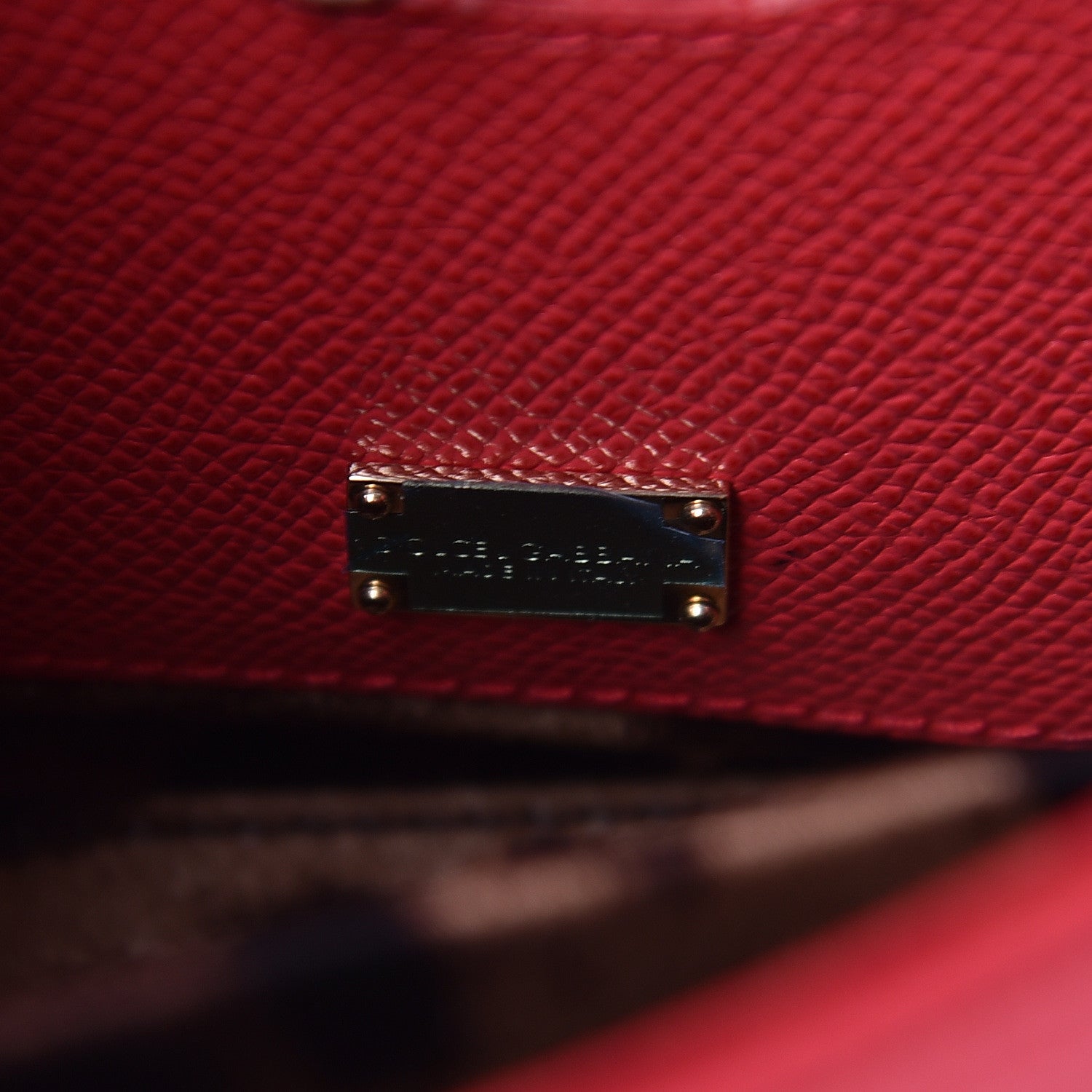 Dolce & Gabbana Dauphine Small Miss Sicily Satchel Roso 8 of 14