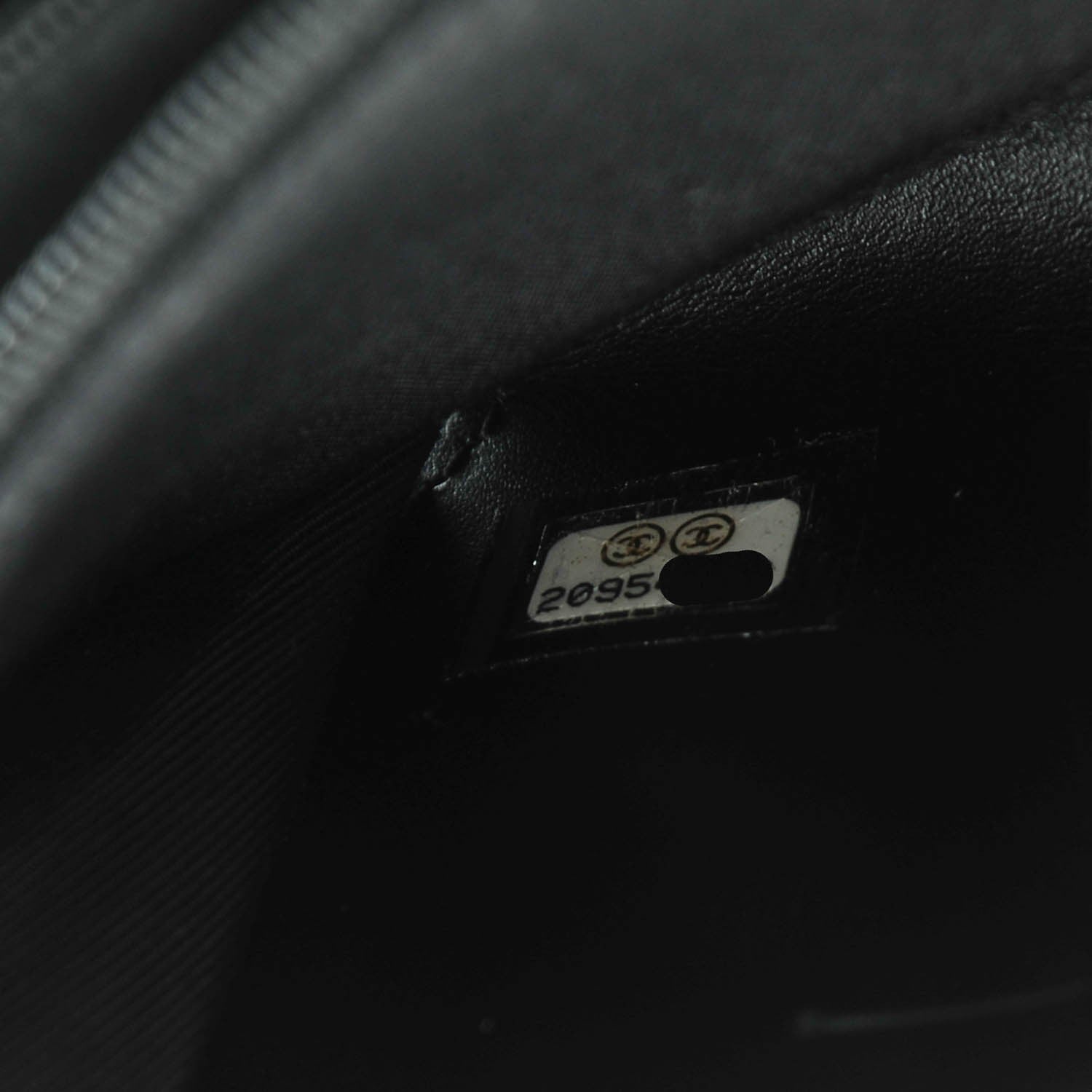 Chanel Caviar Quilted Small Zip Around Wallet Black 8 of 8