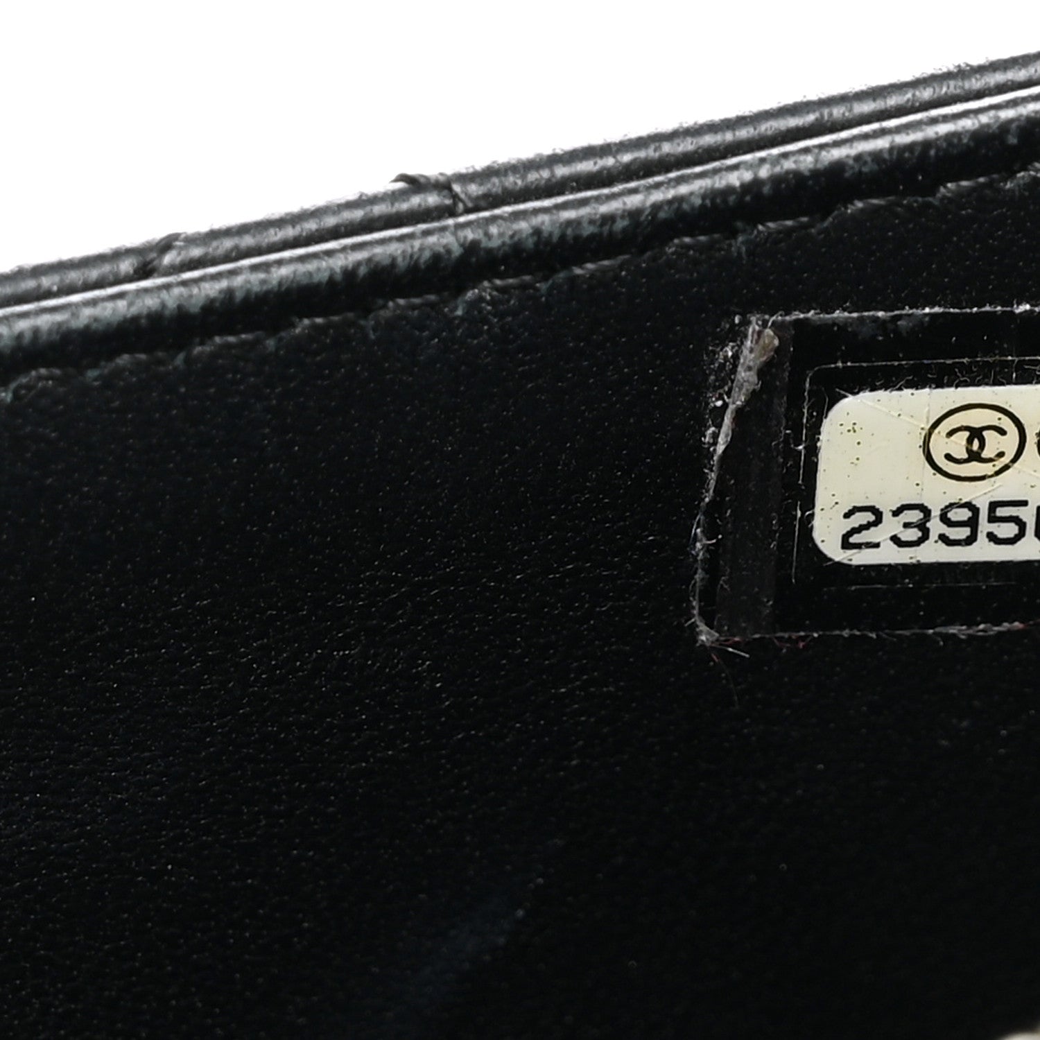 Chanel Lambskin Quilted Classic Zip Pouch Black 7 of 12