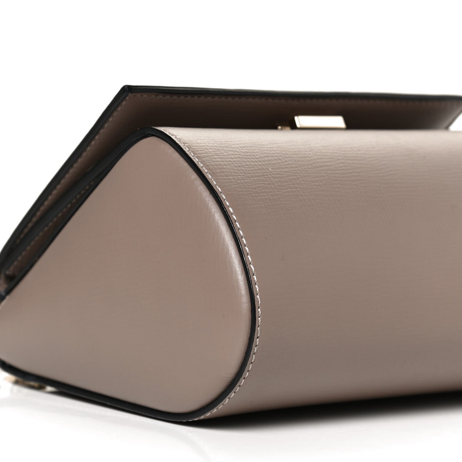 Givenchy Textured Calfskin Mini Pandora Box Chain Crossbody Bag Mastic 9 of 10