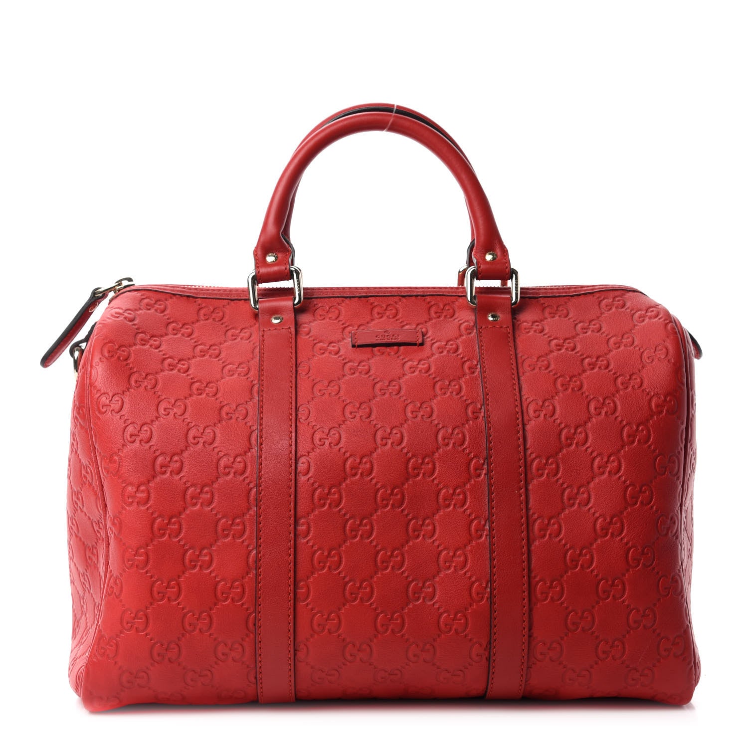 Gucci Guccissima Vitello Tender Medium Joy Boston Sporting Red 1 of 10