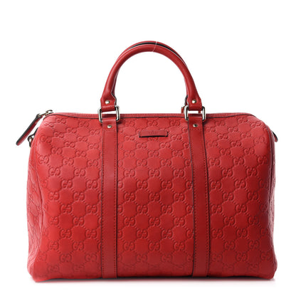 Gucci Guccissima Vitello Tender Medium Joy Boston Sporting Red 1 of 10