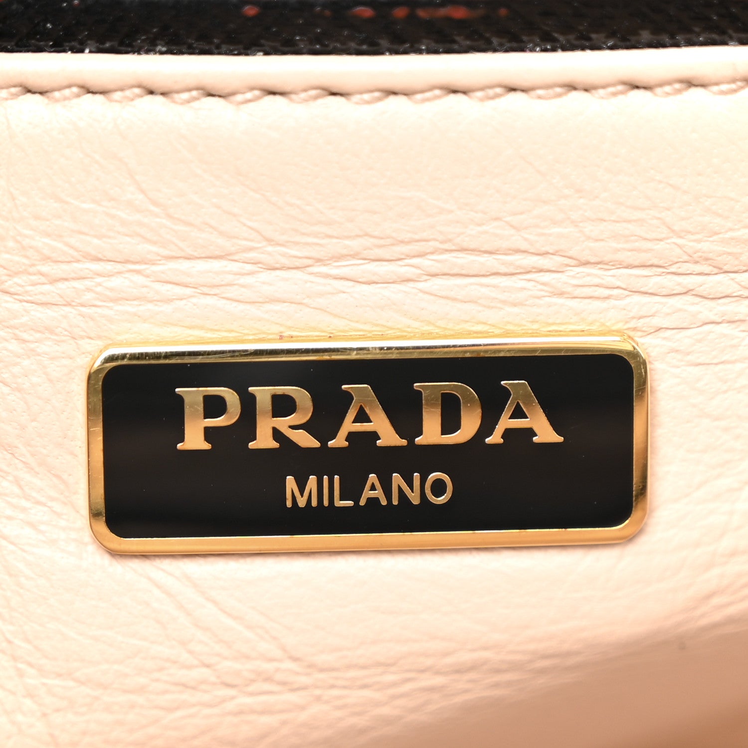 Prada Saffiano Vernice Sound Shoulder Bag Black 6 of 15