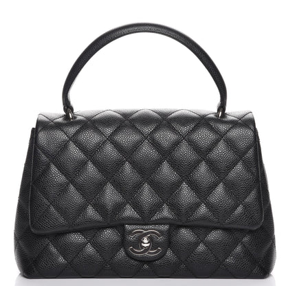 Chanel Caviar Quilted Medium Kelly Flap Black 1 of 7