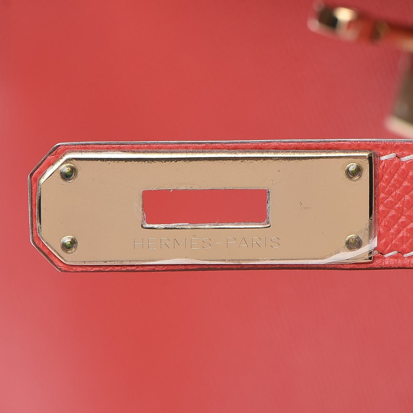 Epsom Kelly Retourne 35 Rose Jaipur Gold