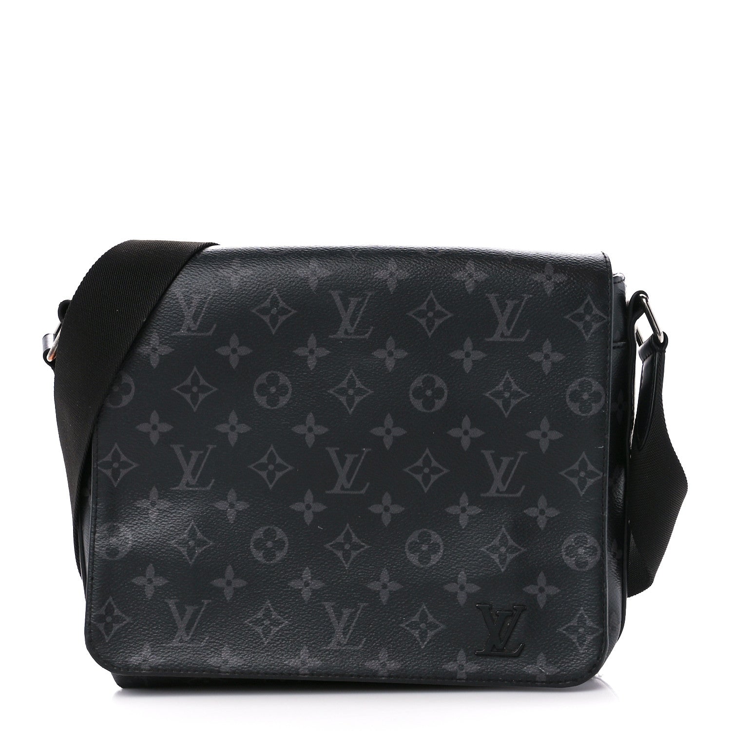 Louis Vuitton Monogram Eclipse District PM Black 1 of 15