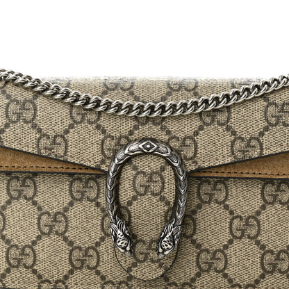 Gucci GG Supreme Monogram Super Mini Dionysus Shoulder Bag Taupe 7 of 10