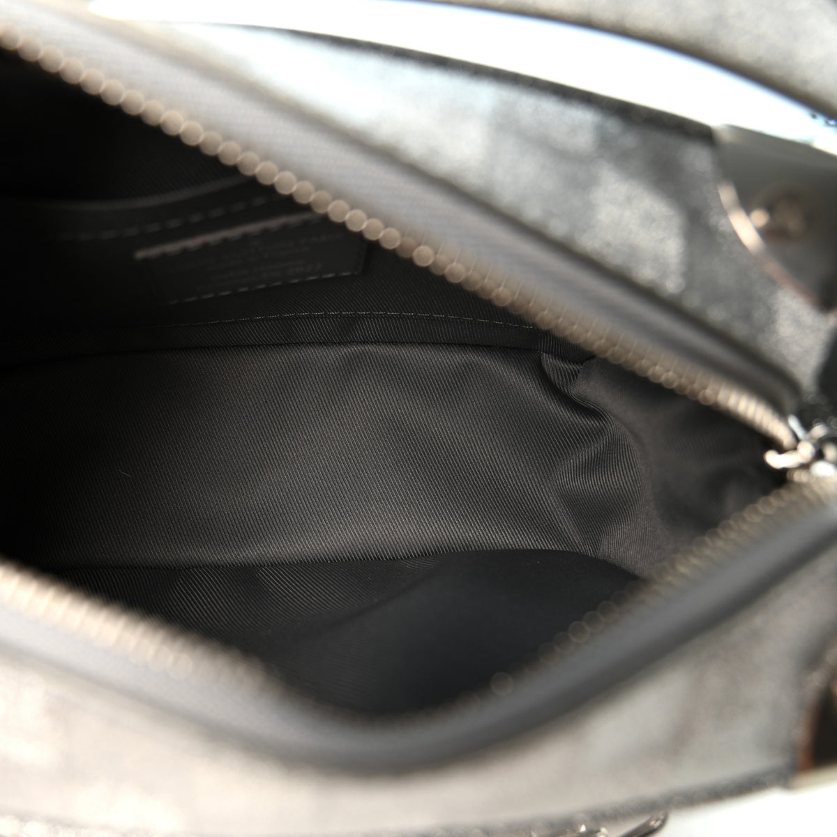 Damier Glitter Mini Soft Trunk Silver