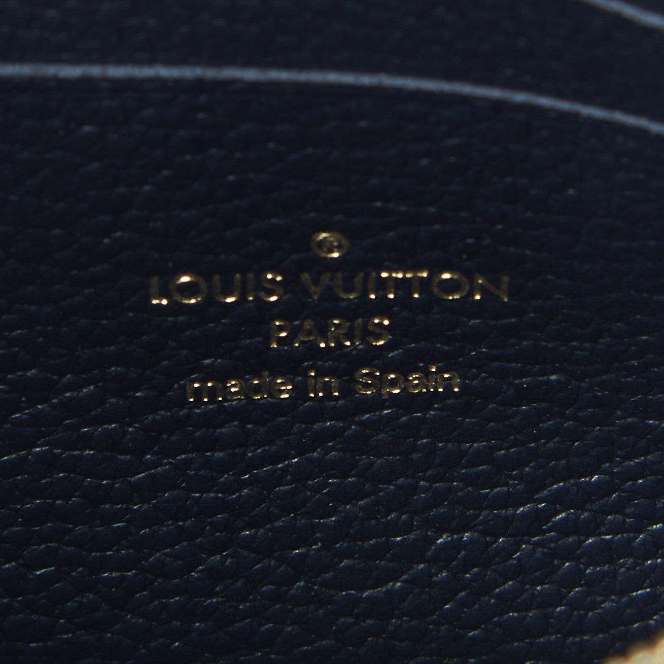 Louis Vuitton Empreinte Double Zip Pochette Black 9 of 9