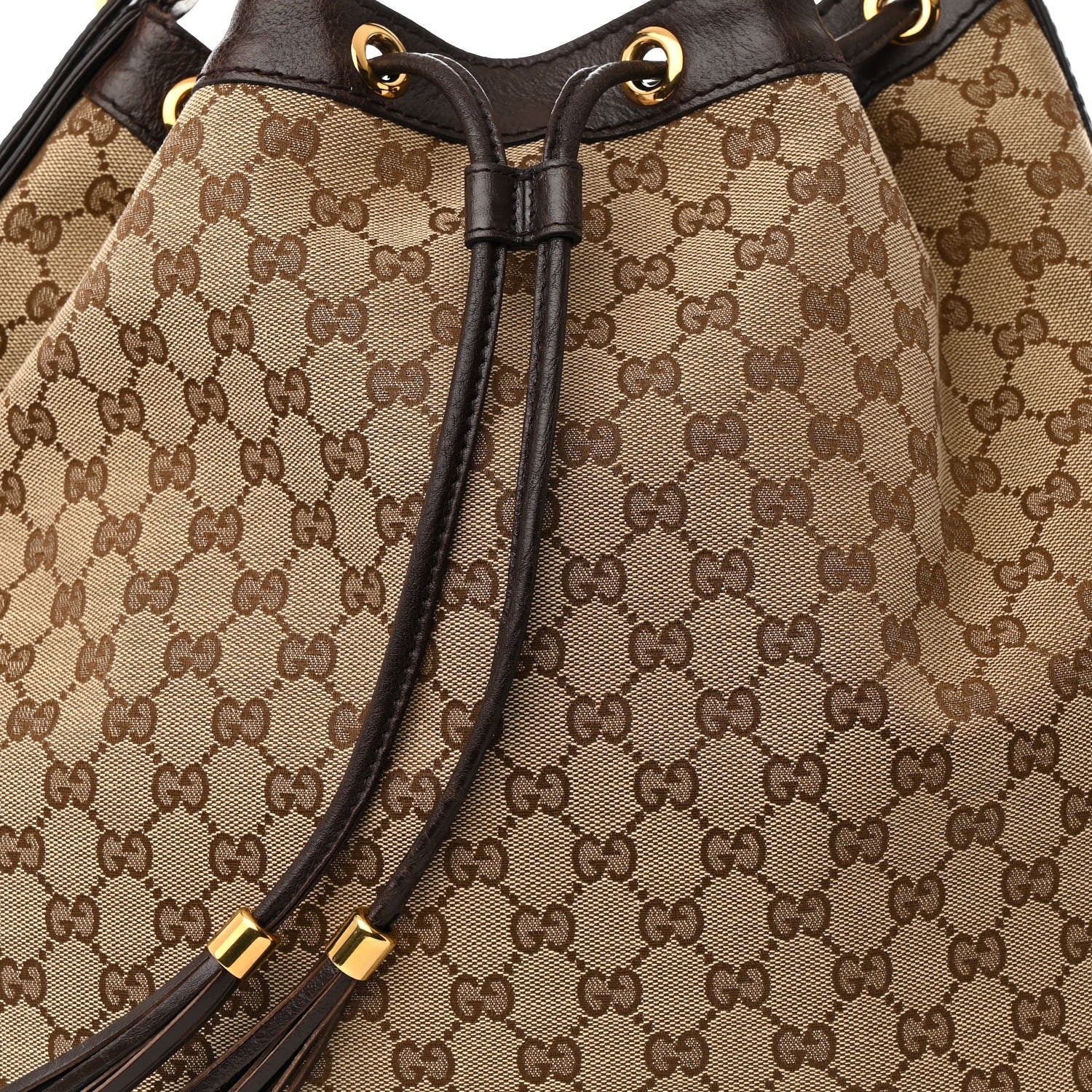 Gucci Monogram Medium Interlocking Icon Shoulder Bag Dark Brown 8 of 13