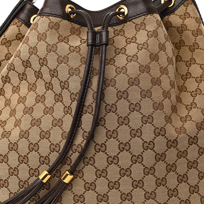 Gucci Monogram Medium Interlocking Icon Shoulder Bag Dark Brown 8 of 13