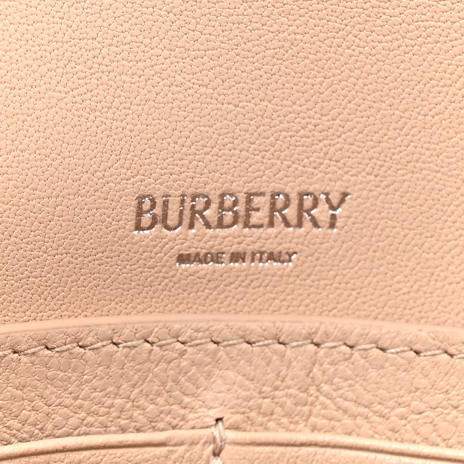 Burberry Jacquard Check Soft Snip Mini Chain Bag Teacup 1809892