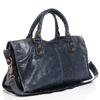 Balenciaga Agneau Giant 21 Rose Gold Hardware Part Time Dark Night 3 of 18