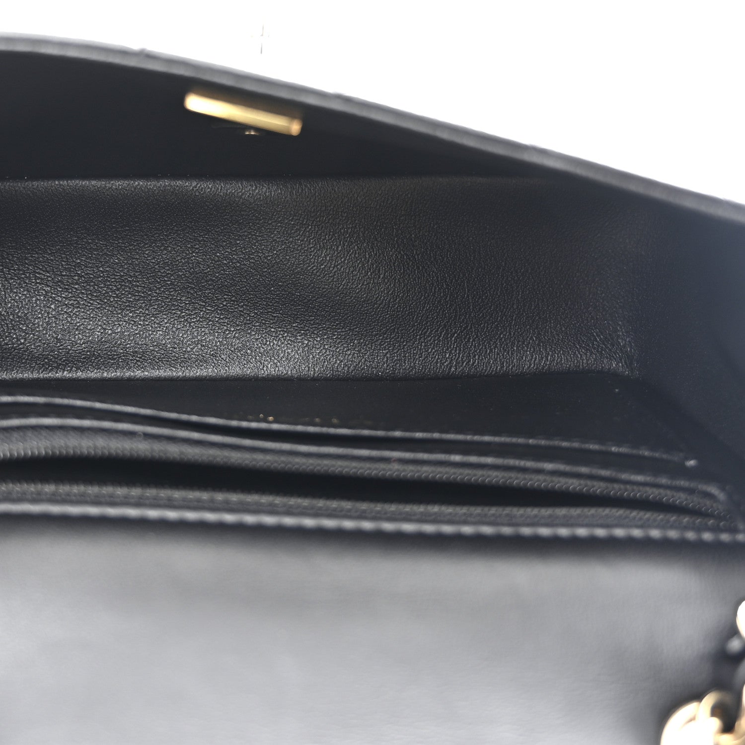 Chanel Lambskin Quilted Mini Rectangular Flap Black 5 of 11