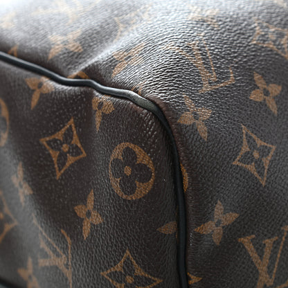 Louis Vuitton Monogram Macassar Keepall Bandouliere 45 9 of 19